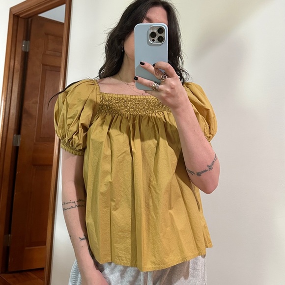 DOEN Gail Top - Wheat - Picture 11 of 11